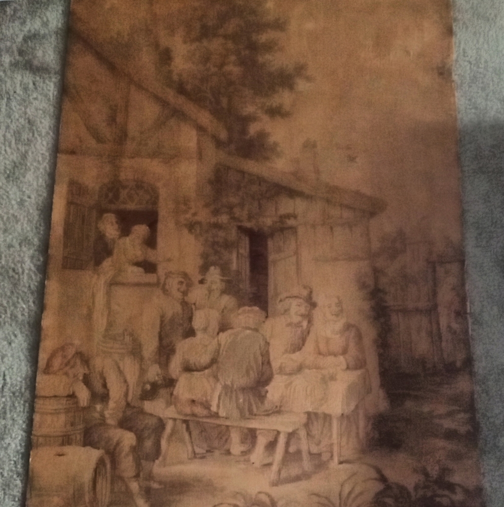 Tapestry believed to be English 4'x3'